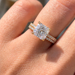 The Forever Moissanite Ring - Gold