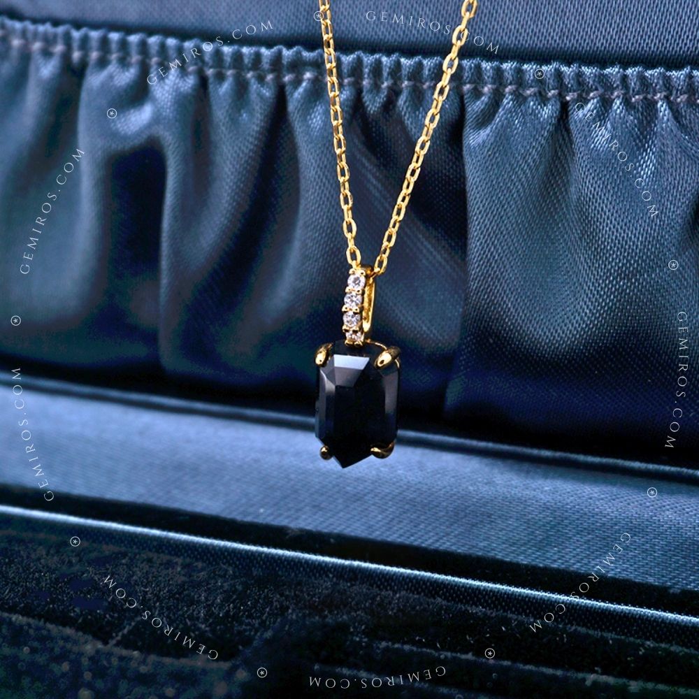 Irregular Black Onyx Pendant