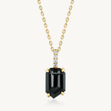 Irregular Black Onyx Pendant