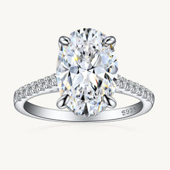 cubic zirconia vs moissanite engagement ring dupe - The Ophelia Ring