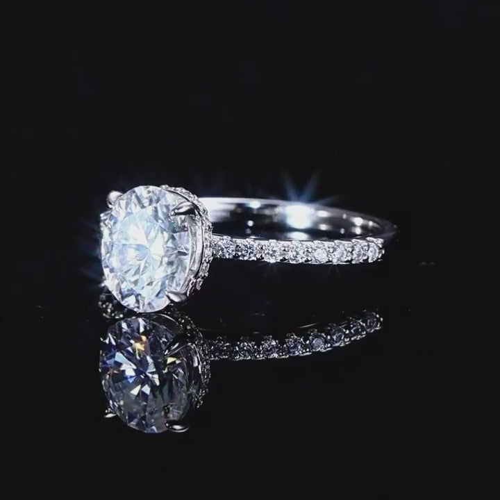 The Aurore Moissanite Ring