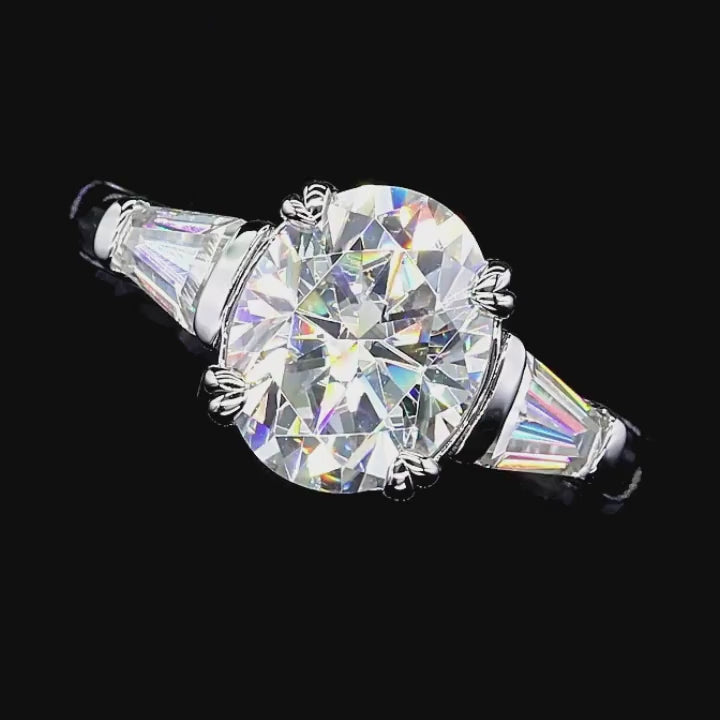 The Rosalind Moissanite Ring