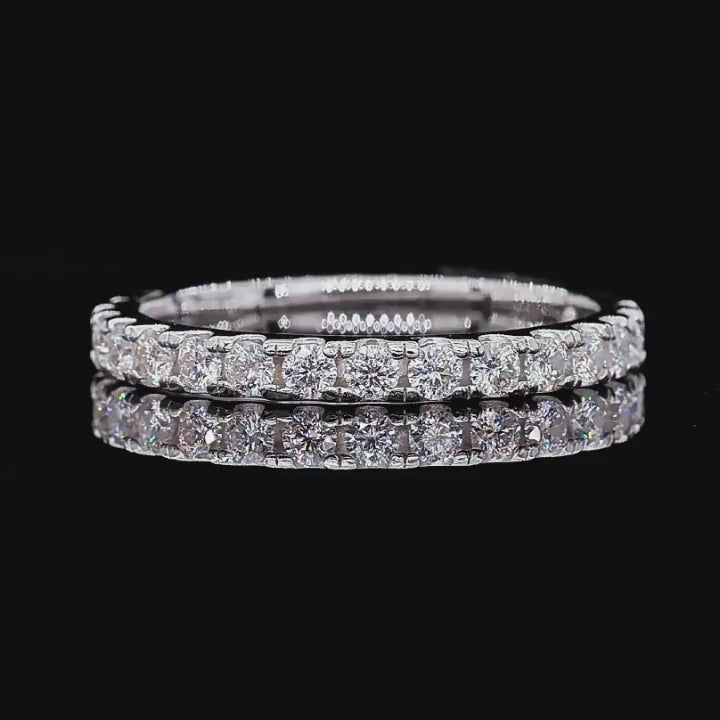 The Forever Moissanite Ring