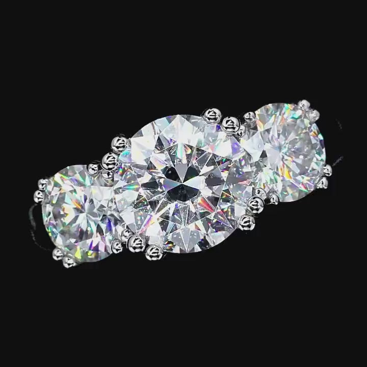 The Reine Moissanite Ring