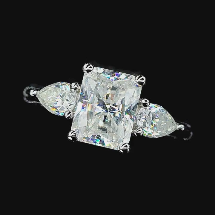 The Victoire Moissanite Ring