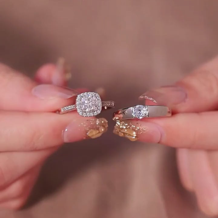 The Marchesa Moissanite Ring