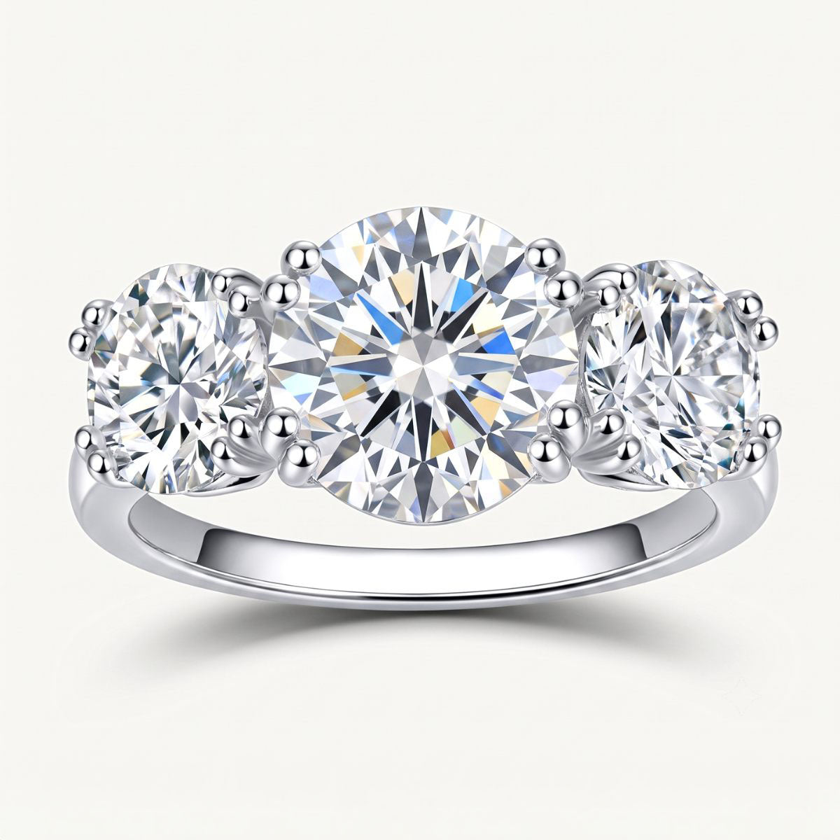 The Reine Moissanite Ring