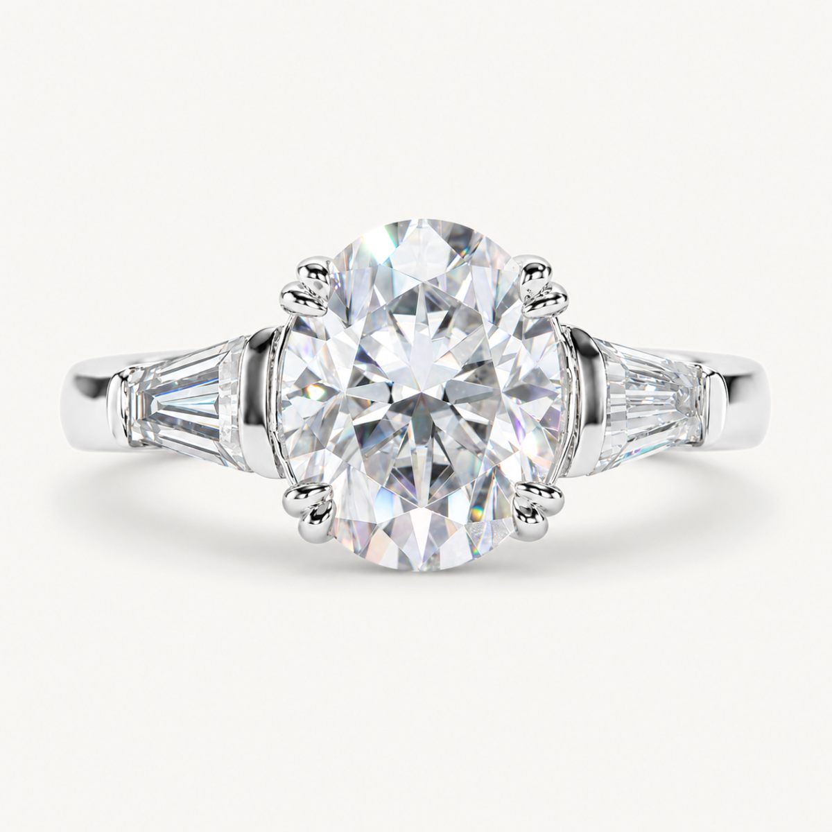 The Rosalind Moissanite Ring