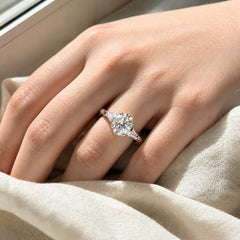 The Rosalind Moissanite Ring