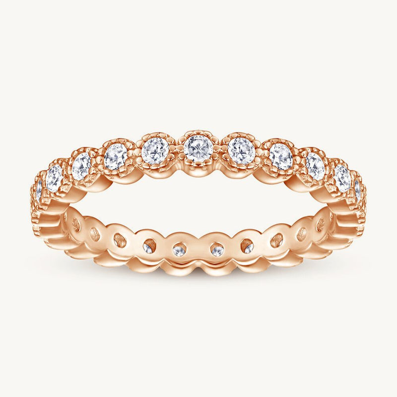 The Rosette Ring - Rose Gold