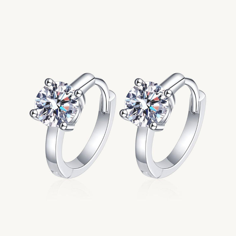 The Stella Huggie Hoop Earrings