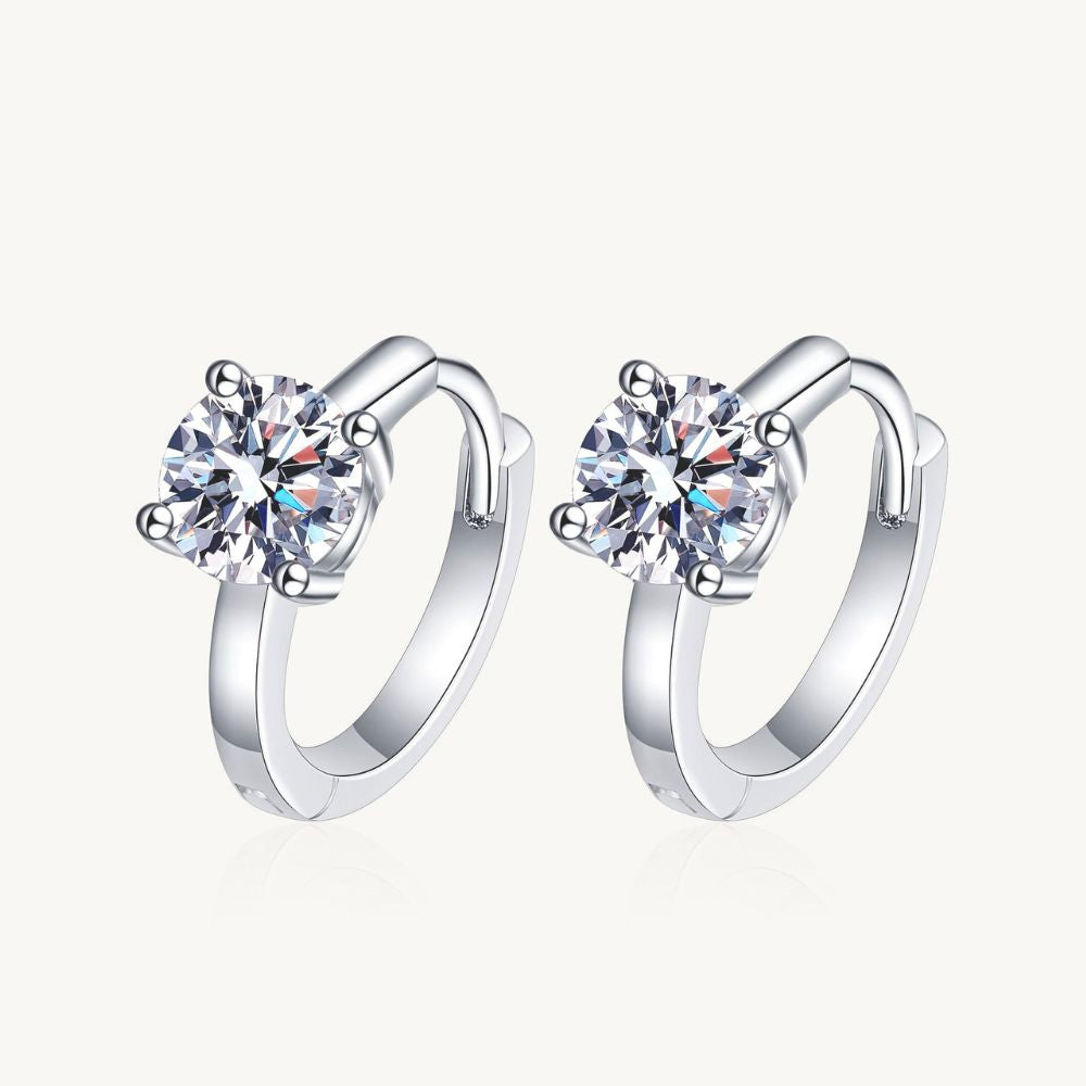 The Stella Huggie Hoop Earrings