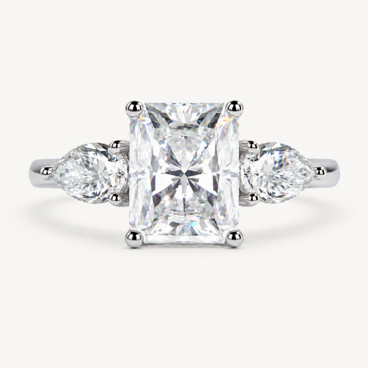 The Victoire Moissanite Ring
