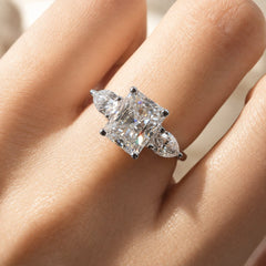 The Victoire Moissanite Ring